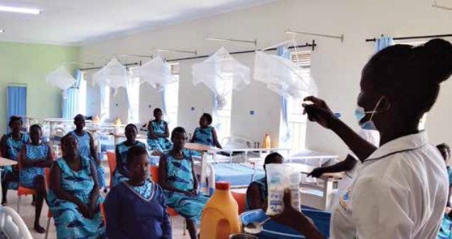 nurse teaching at terrewode