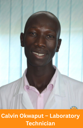 Calvin Okwaput Laboratory Technician (1) Calvin Okwaput Laboratory Technician (1)