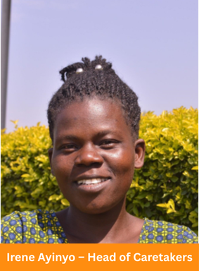 Irene Ayinyo – Head of Caretakers (1) Irene Ayinyo – Head of Caretakers (1)