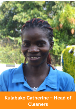 Kulabako Catherine – Head of Cleaners (1) Kulabako Catherine – Head of Cleaners (1)