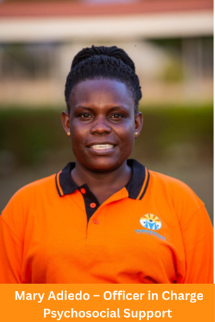 Mary Adiedo – Officer in Charge Psychosocial Support (1) Mary Adiedo – Officer in Charge Psychosocial Support (1)